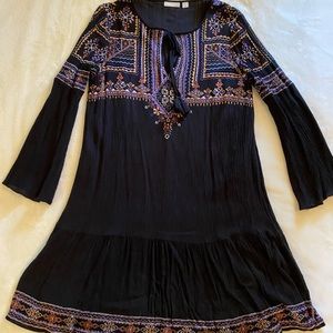 Boho Drop Hem Dress